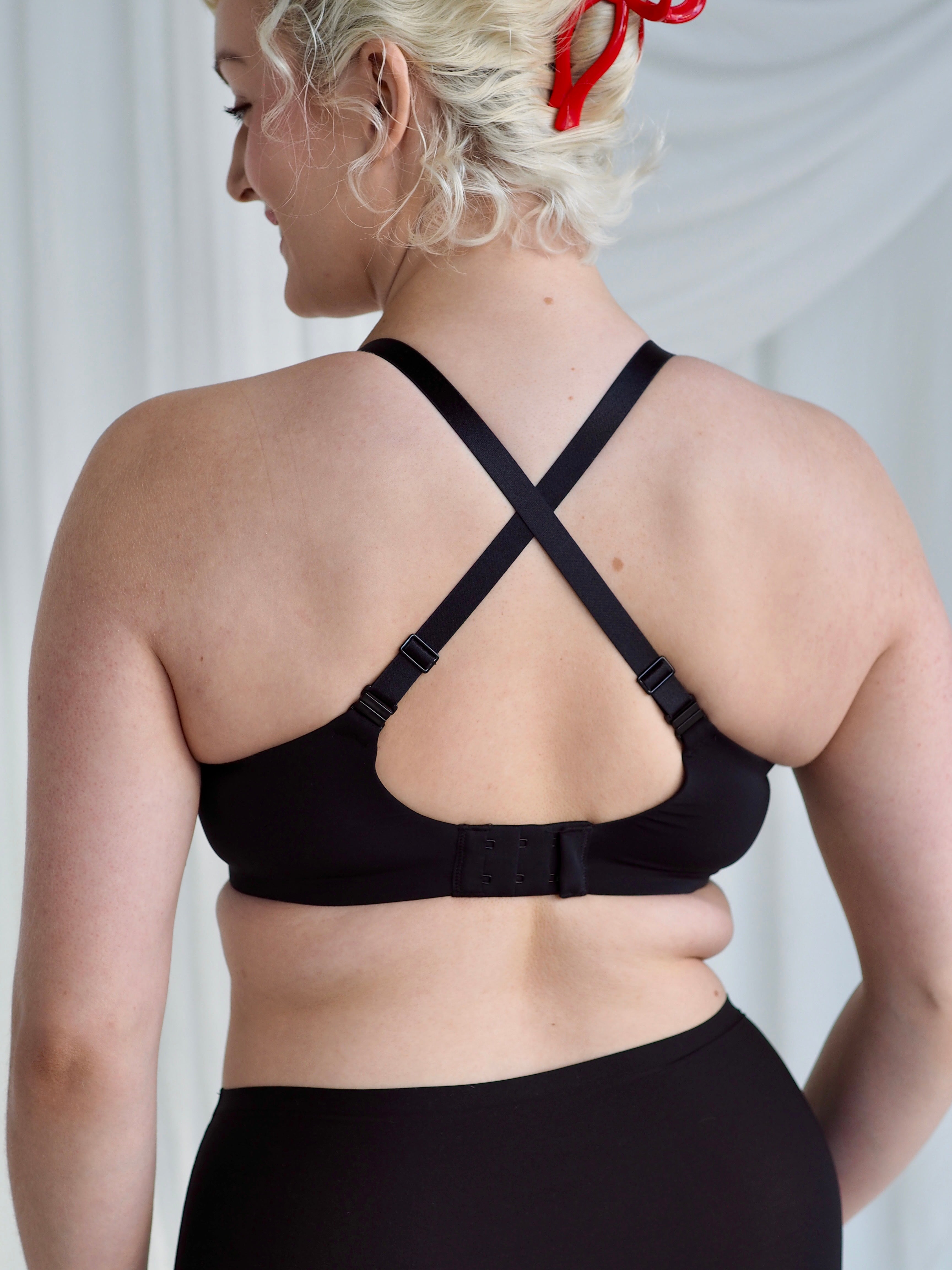 365 t-paitarintaliivi musta