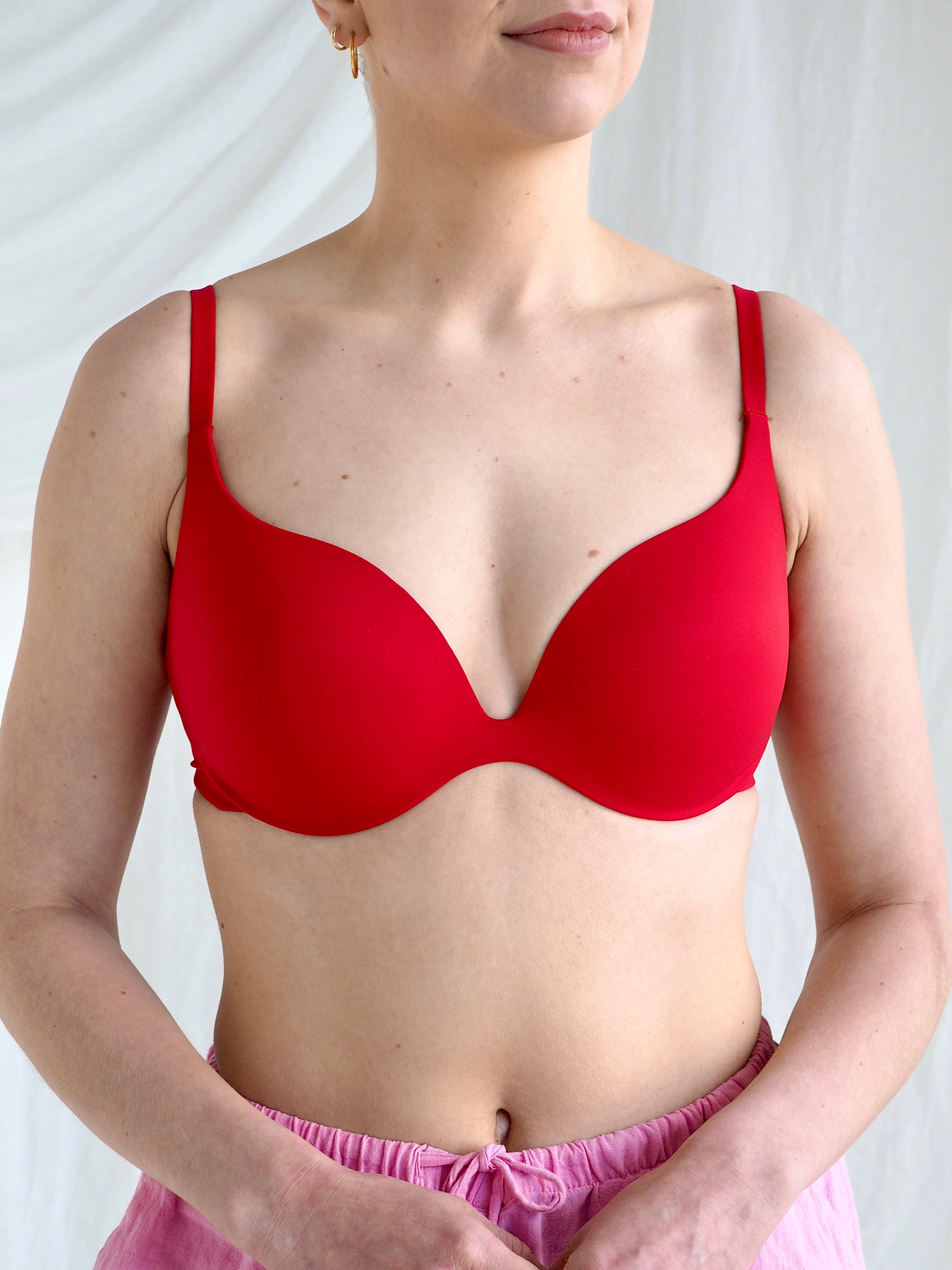 Ines Secret push up-liivi punainen