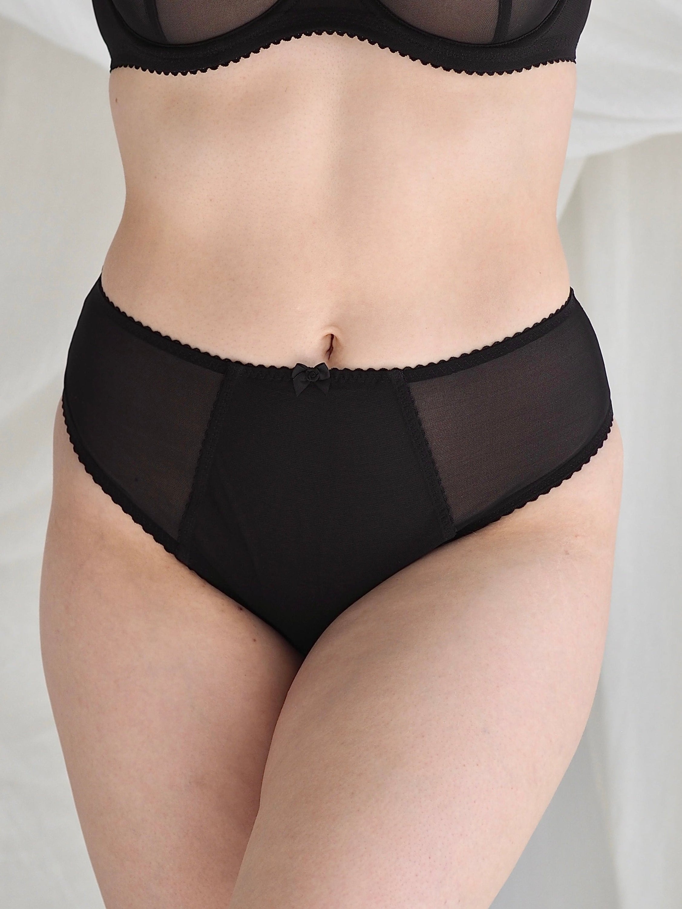 Liberty korkeavyötäröiset alushousut musta