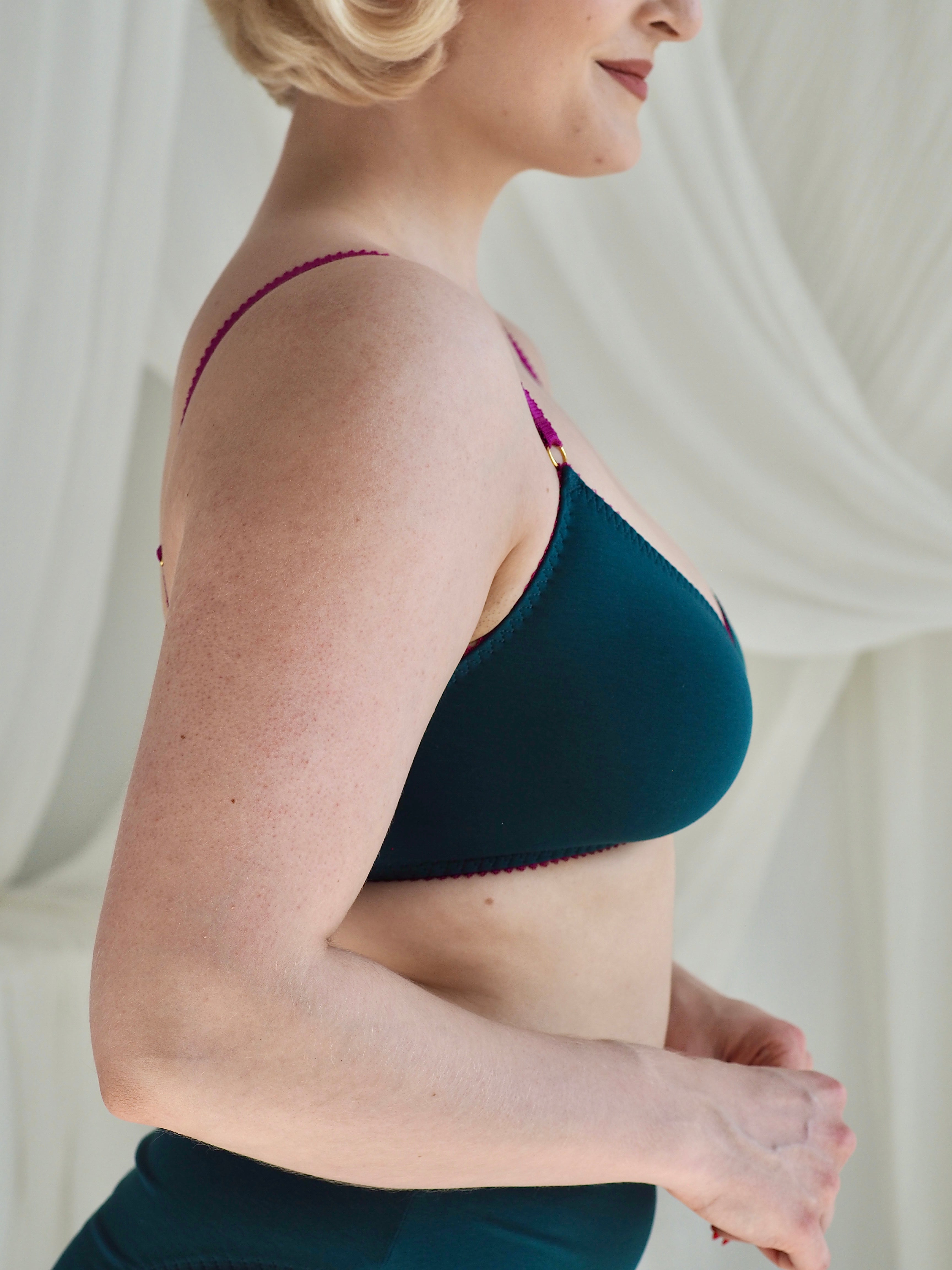 Freda puuvilla bralette