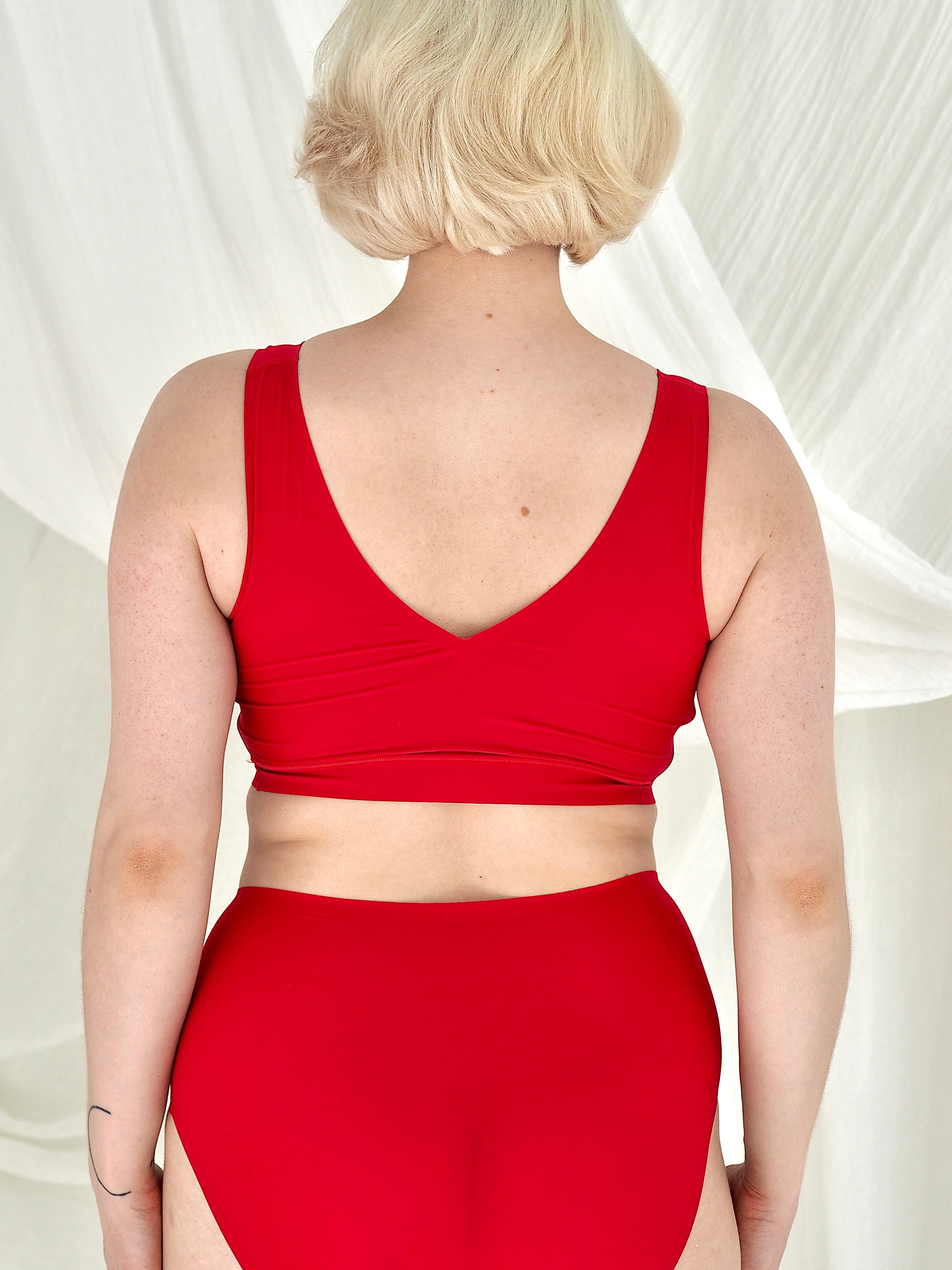 Soft Stretch bralette punainen