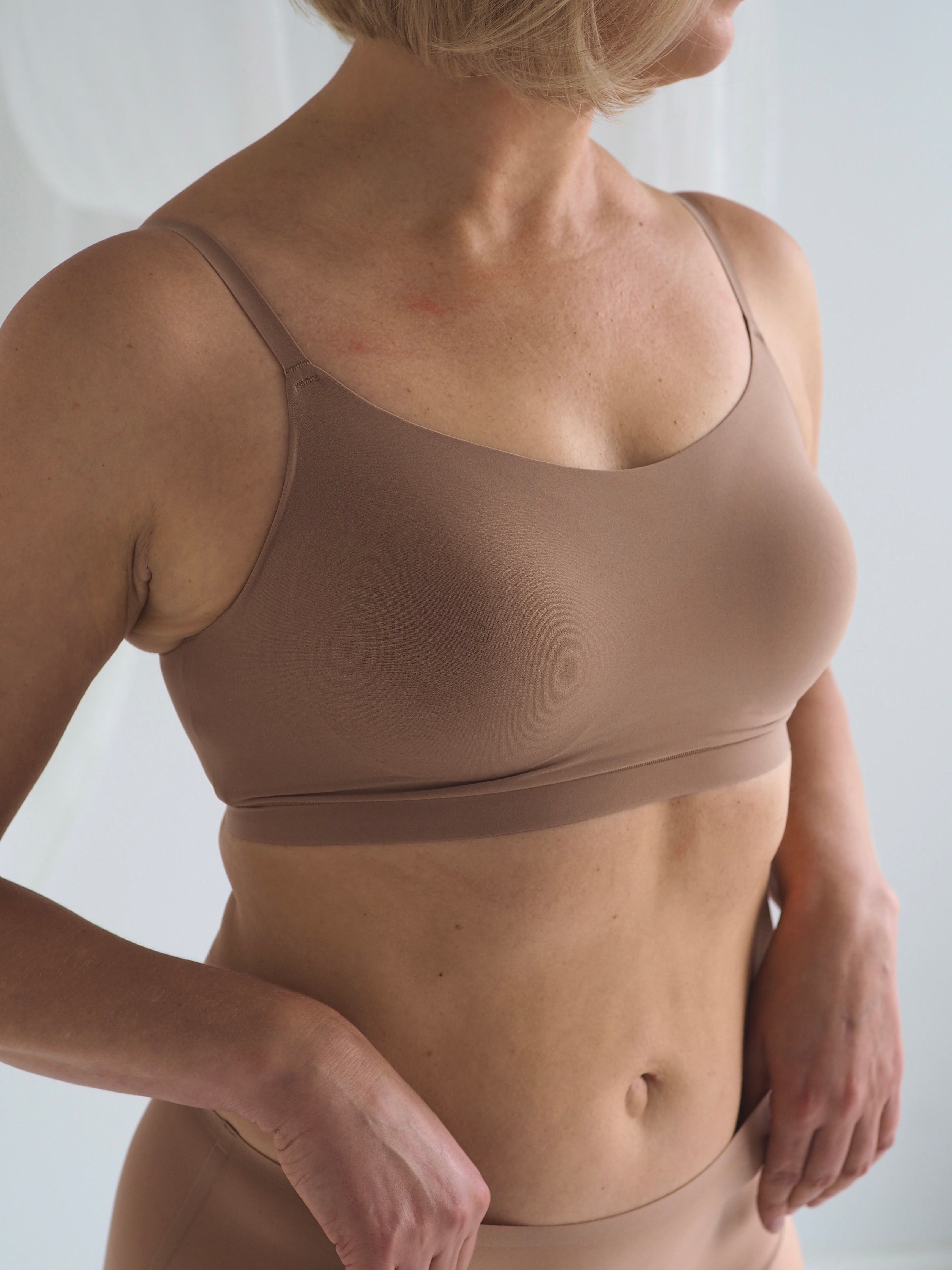 Soft Stretch bralette cappucino