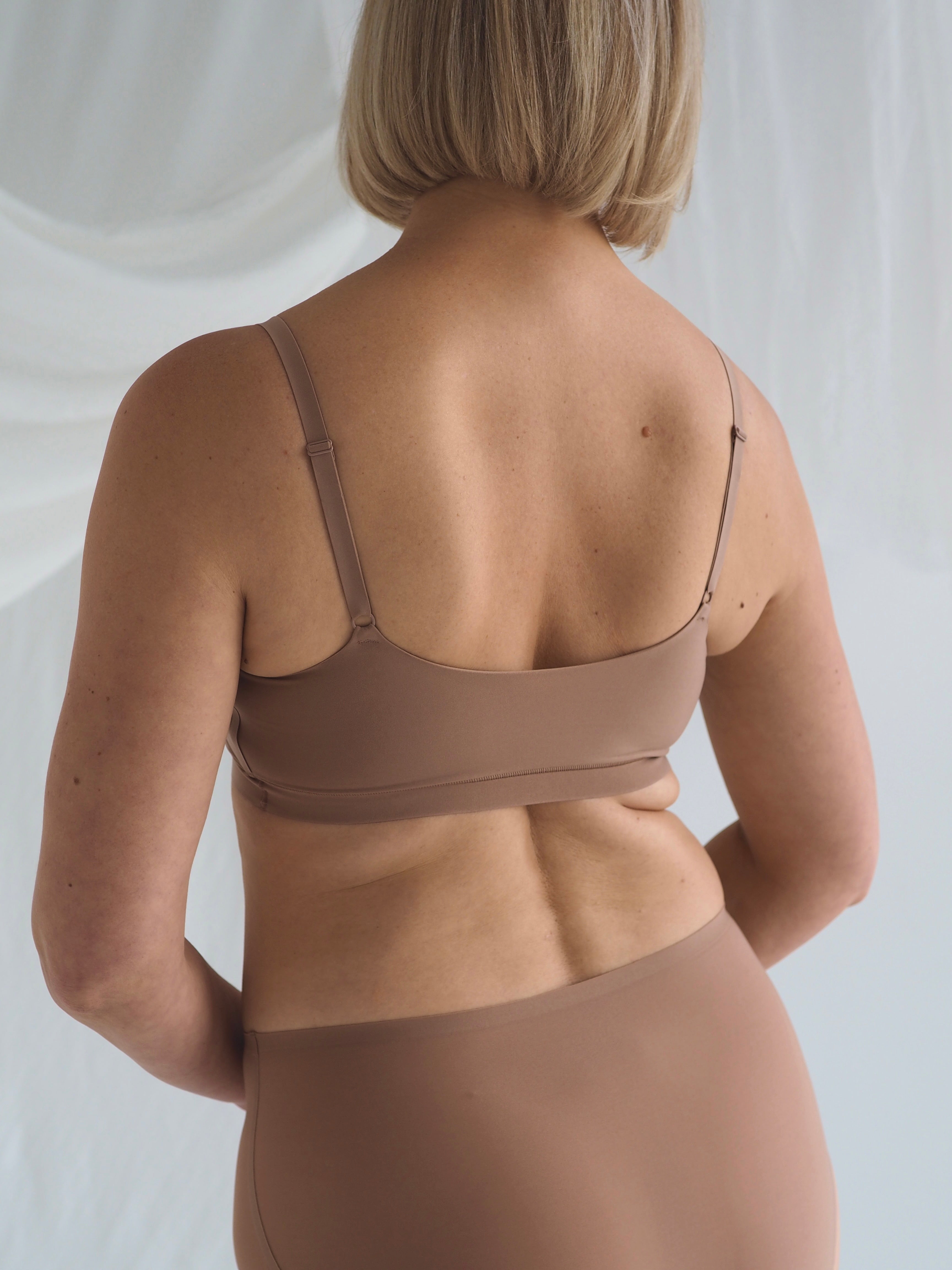 Soft Stretch bralette cappucino