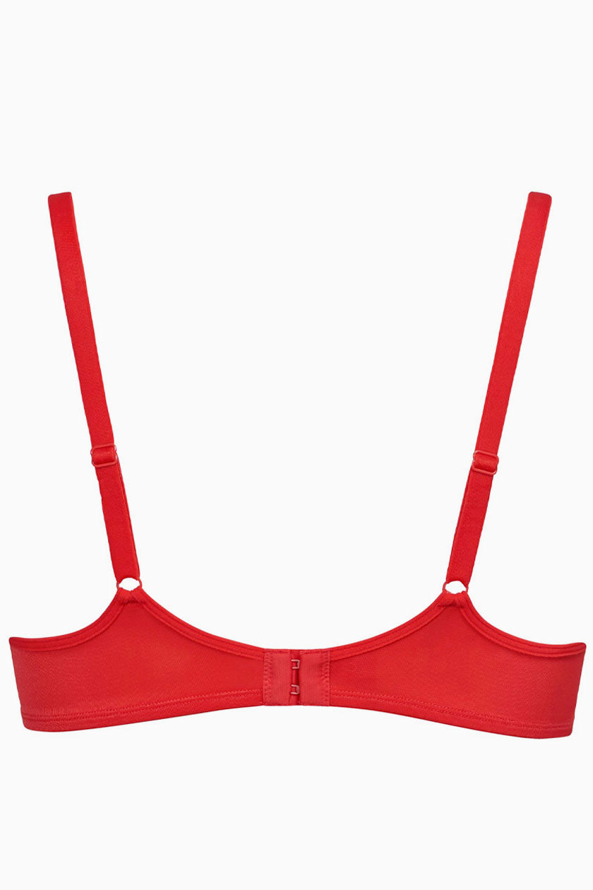 Dame de Paris Punaiset Push-up Rintaliivit