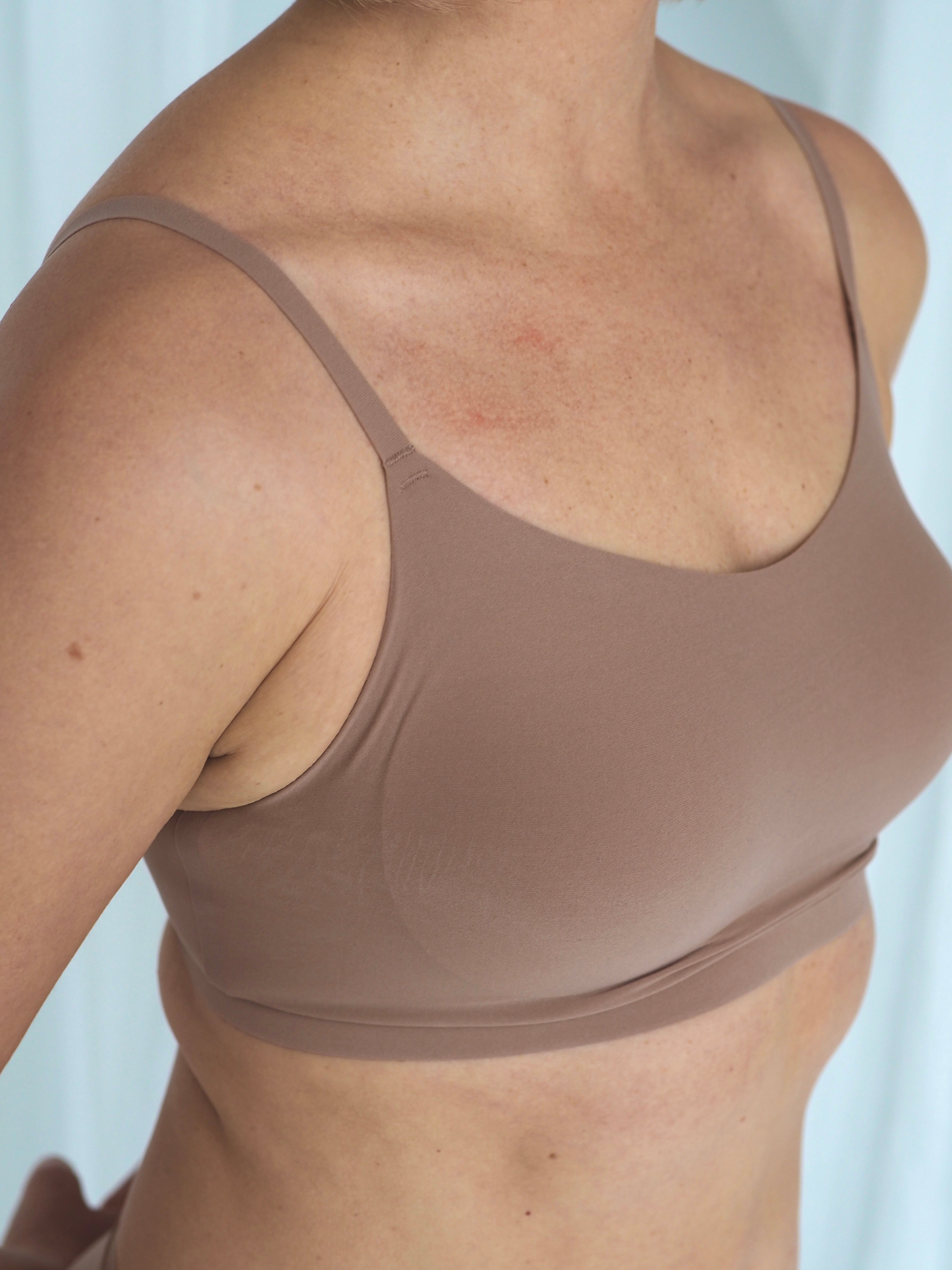 Soft Stretch bralette cappucino